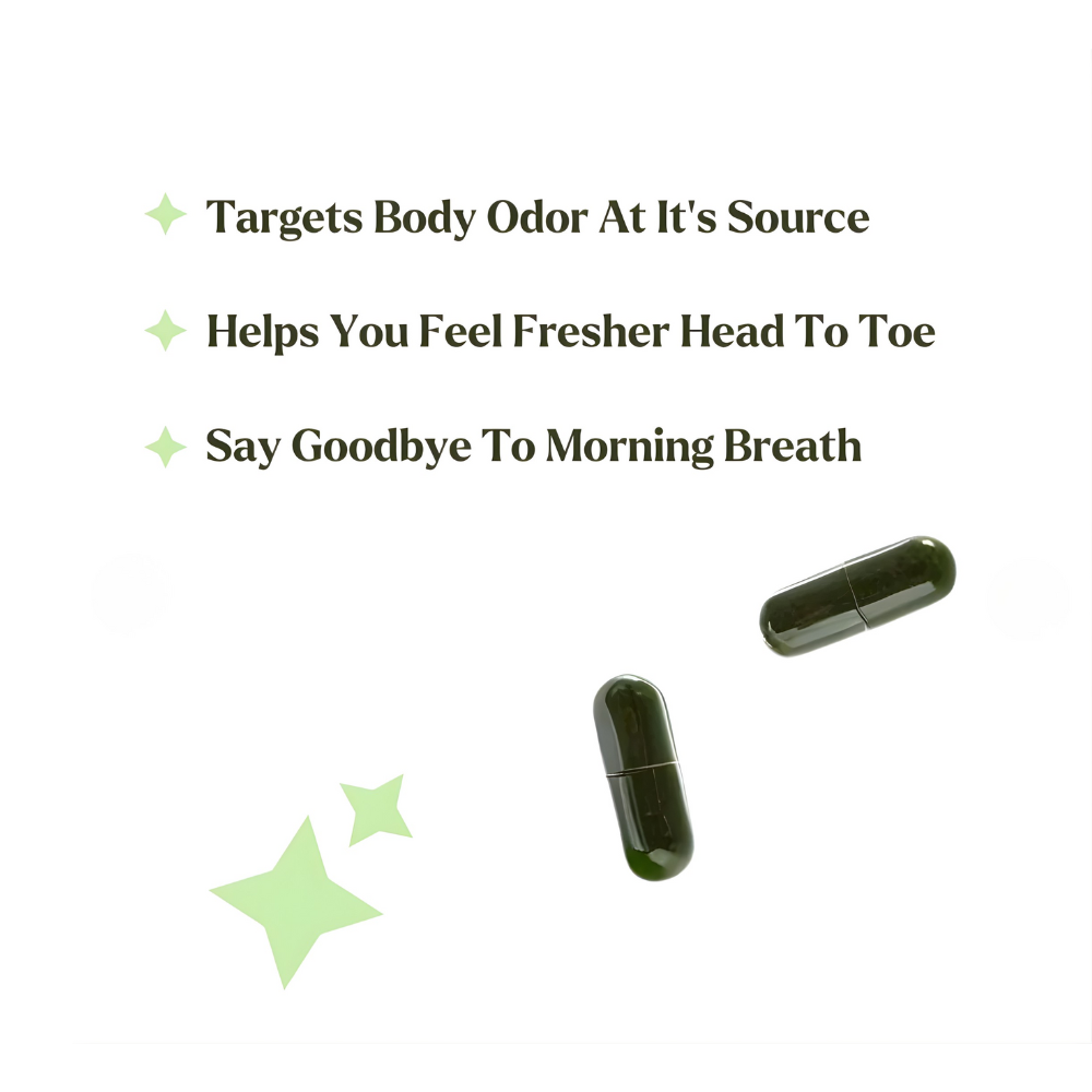 NOdor - Internal Deodorant Capsules