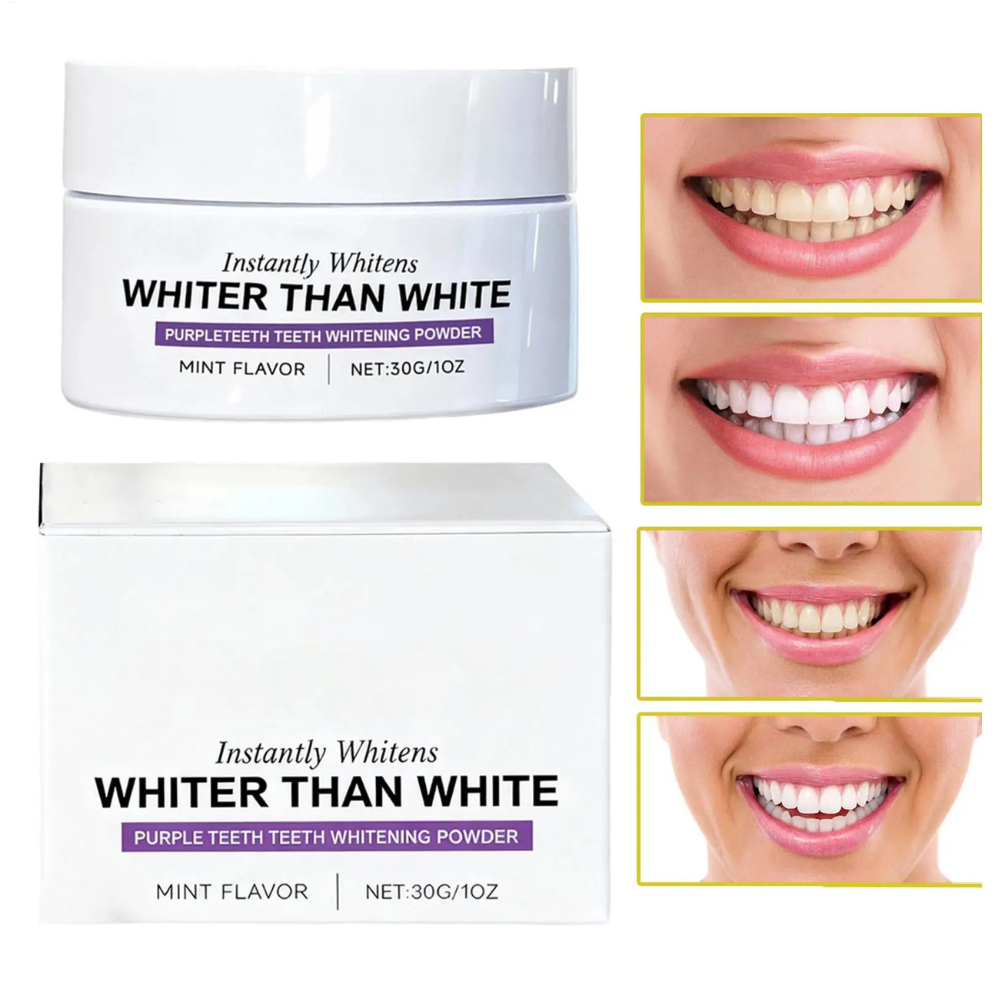 Purple Teeth Whitening Powder