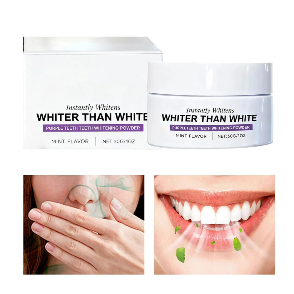 Purple Teeth Whitening Powder