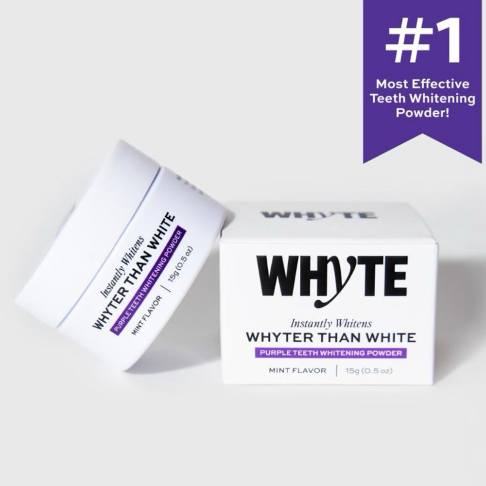 Purple Teeth Whitening Powder
