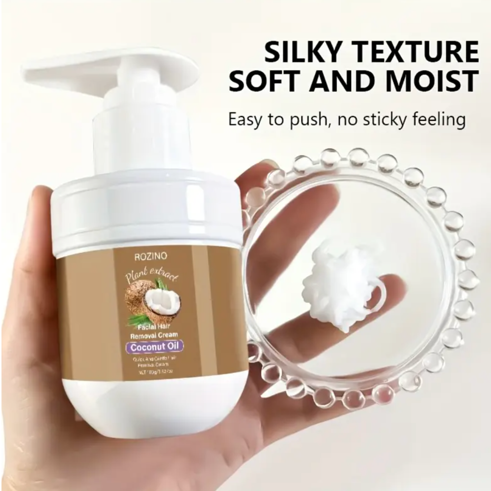 Coconut Oil Hair Removal Cream