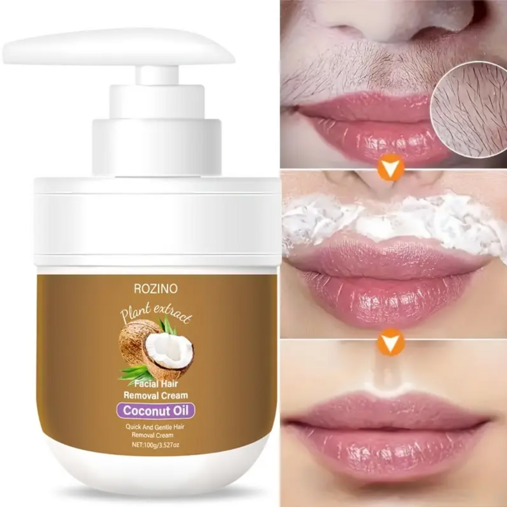 Coconut Oil Hair Removal Cream