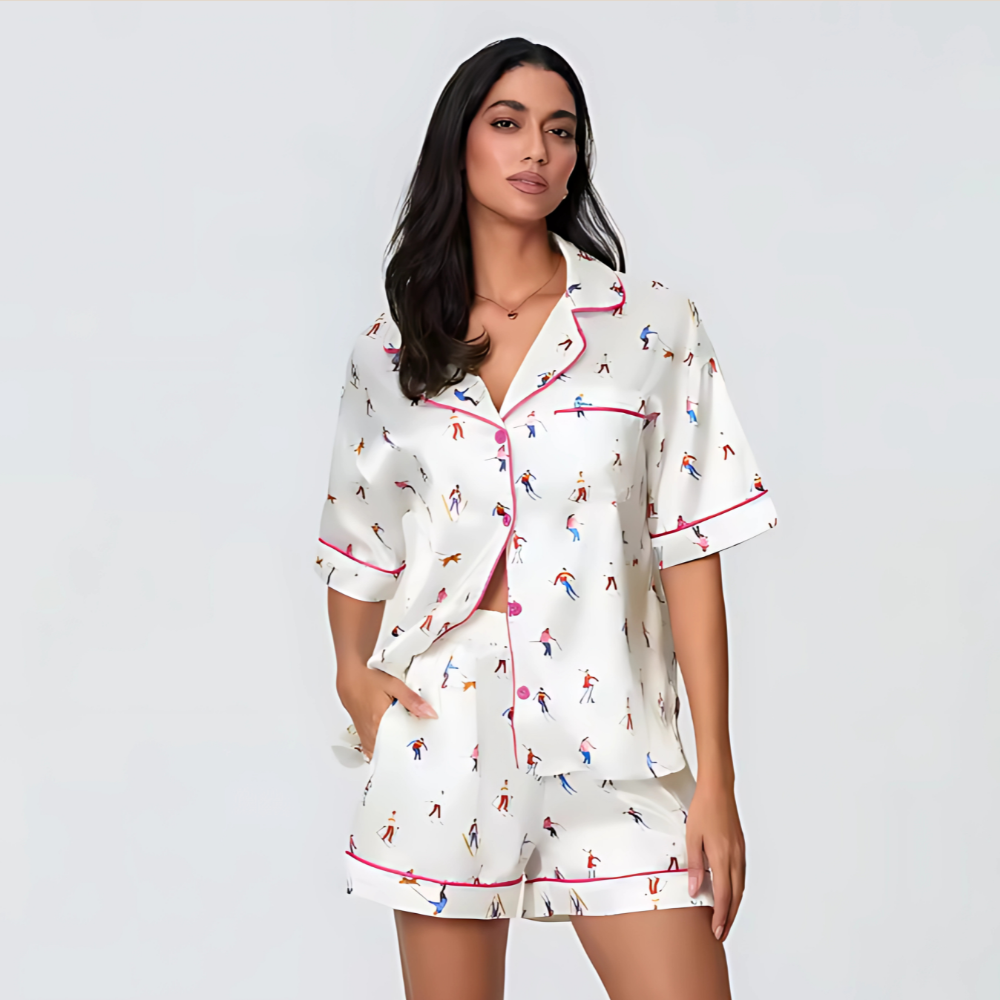 Printed PJ Set