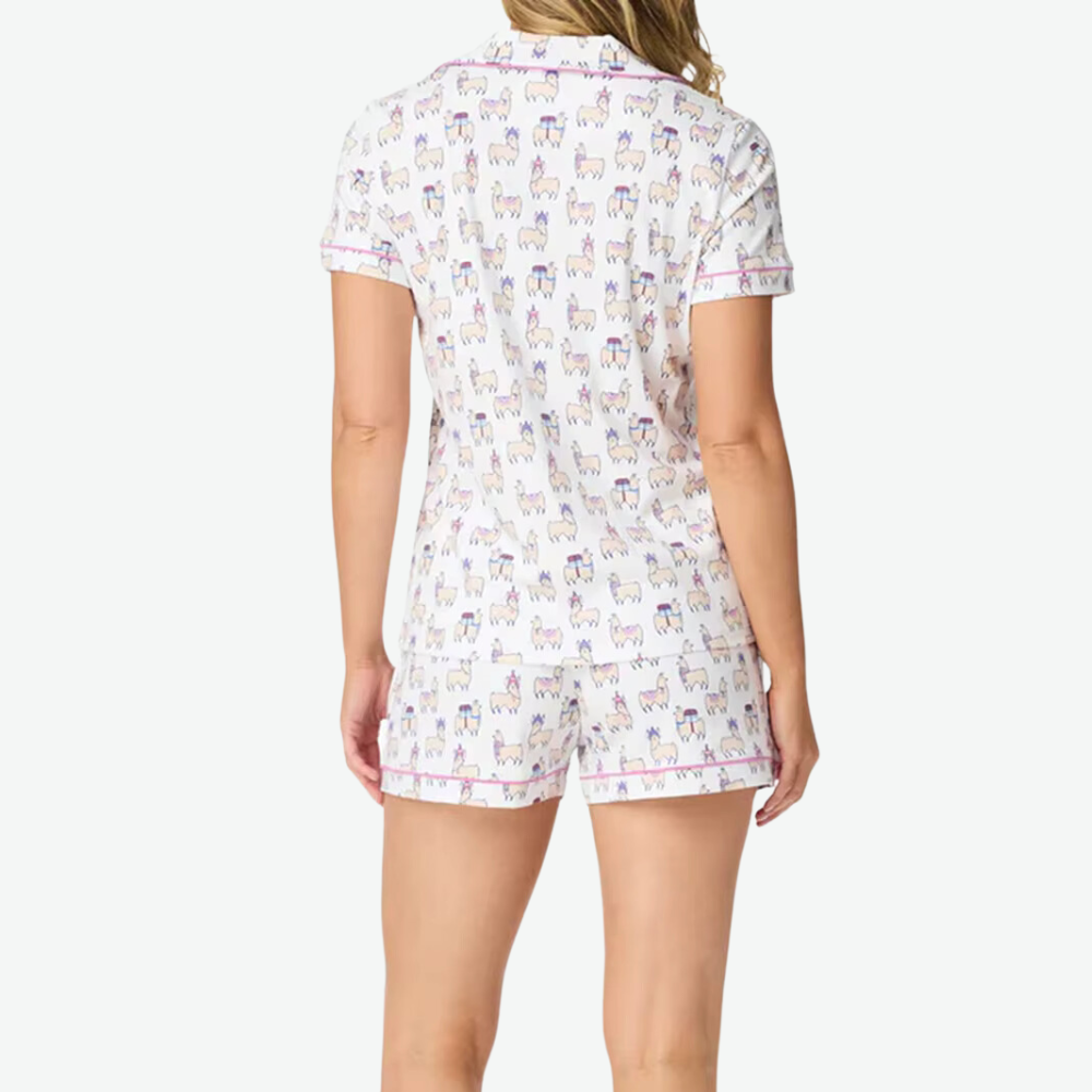 Sheep Print PJ Set