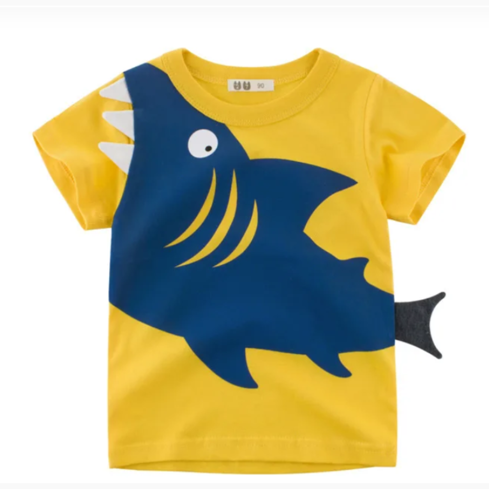 3D Cartoon T-Shirt for Kids