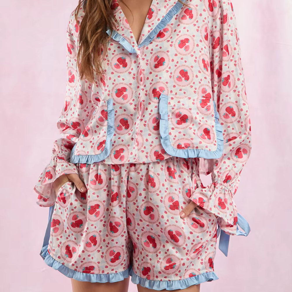 Strawberry PJ Set