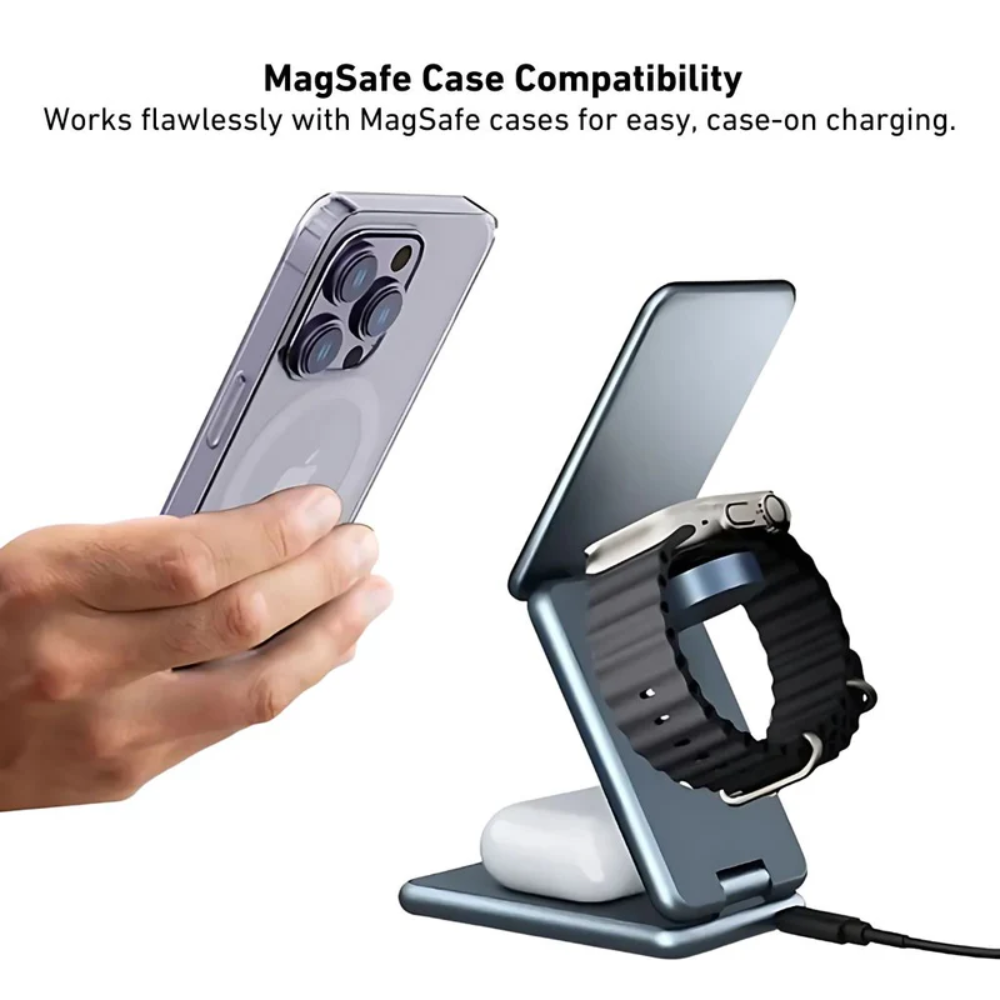 3 in 1 Foldable Charger for Apple