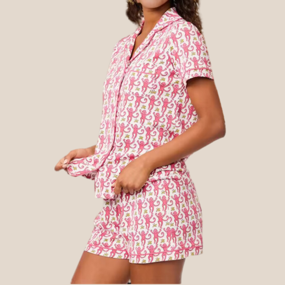 Printed PJ Set