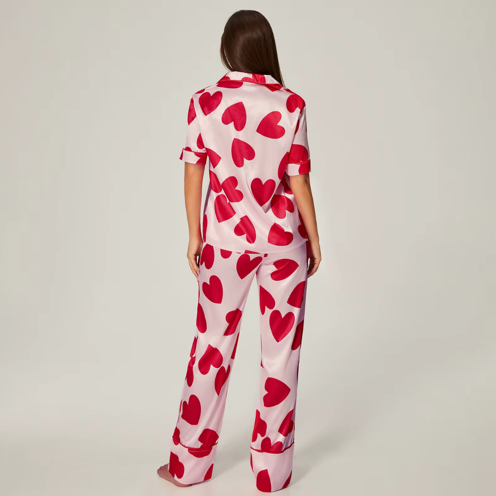 Red Hearts PJ Set