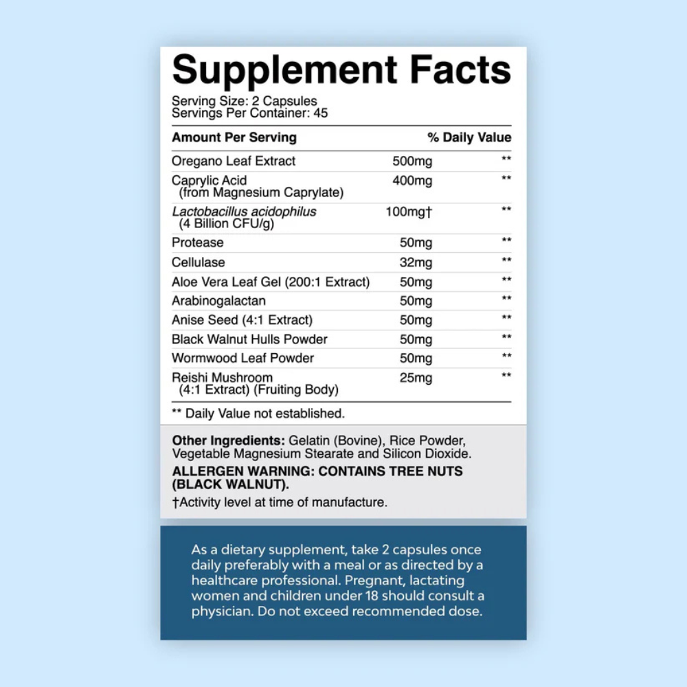 Candida Cleanse - For Gut Detox & Restore