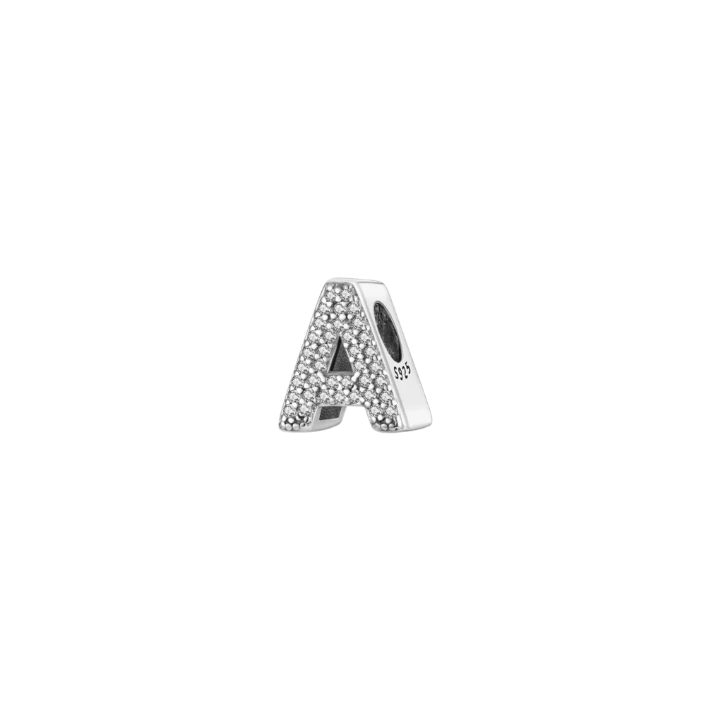 A-Z Letter Stone Charm (A)