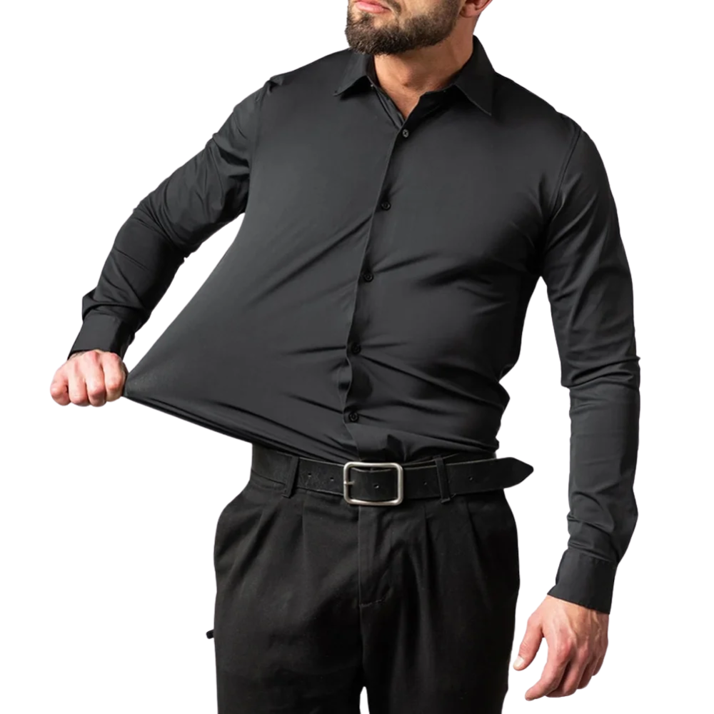 NovaFlex Anti-Wrinkle Men's Stretch Shirt