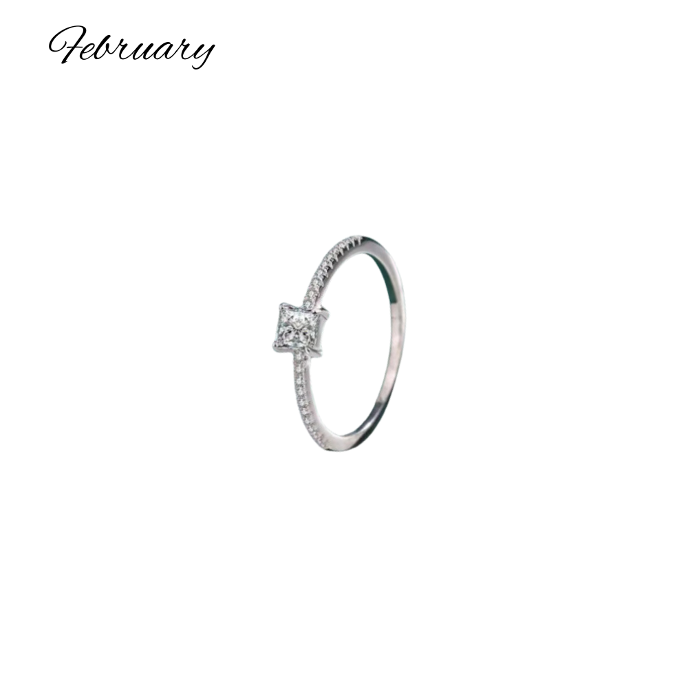 Birthstone Diamond Ring