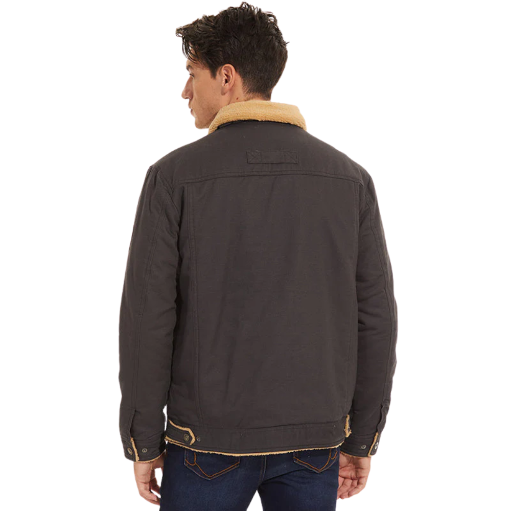 Bomber Jacket With Wool Lining