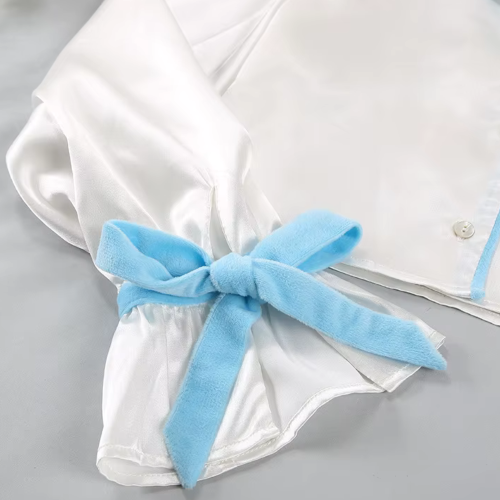 Bow Long Sleeve PJ Set