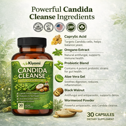 100% Organic 11-in-1 Candida Cleanse
