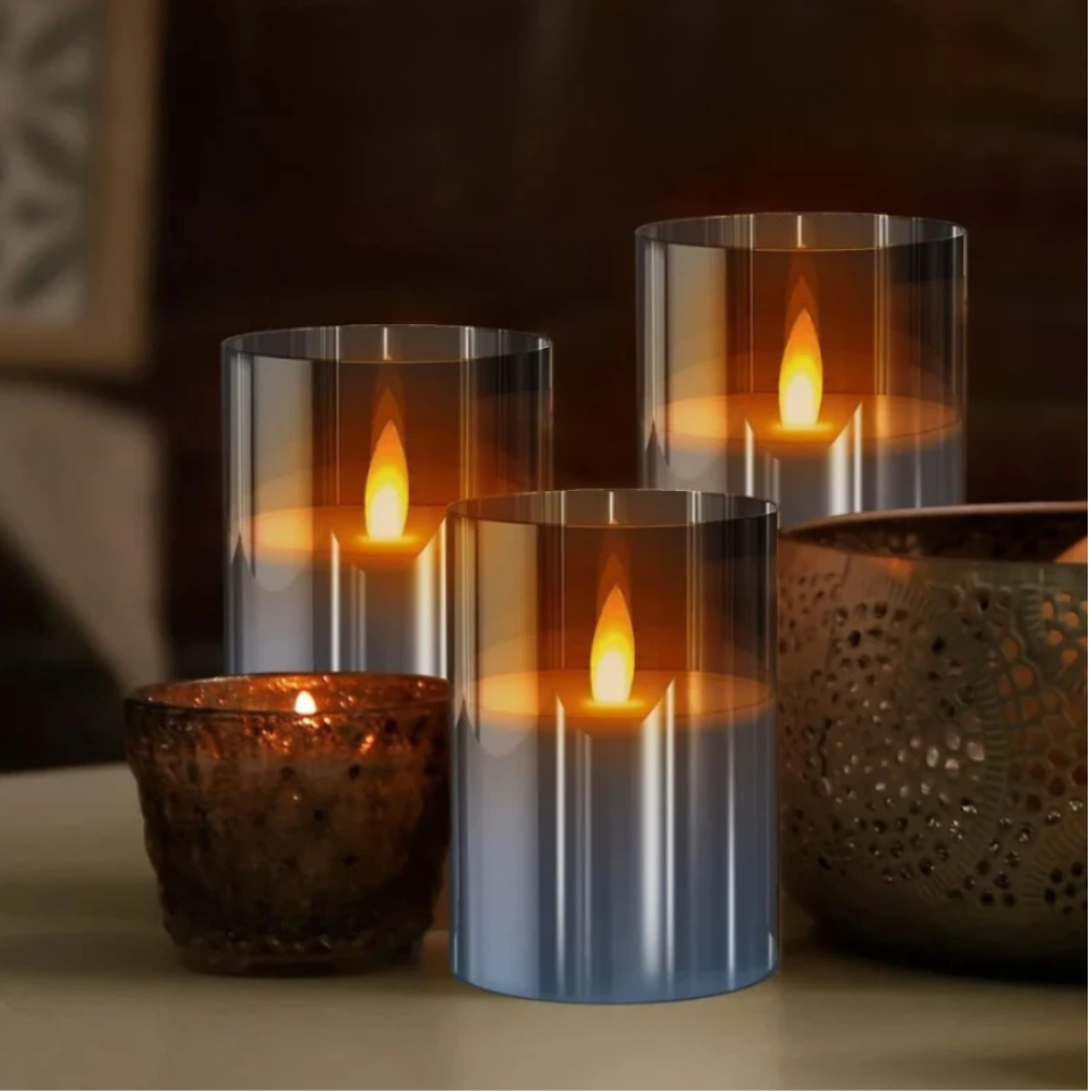 Candle Lights - Realistic Electric Candles Set