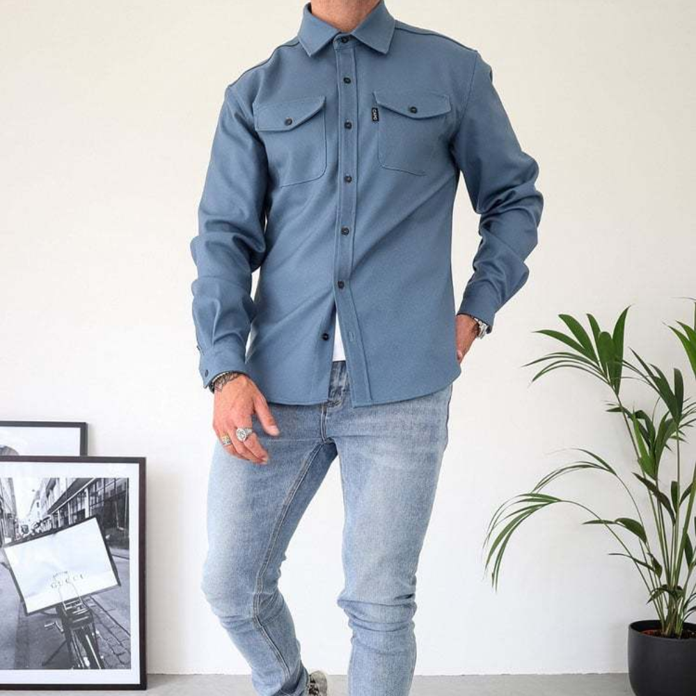 Casual Men's Cotton Shirt