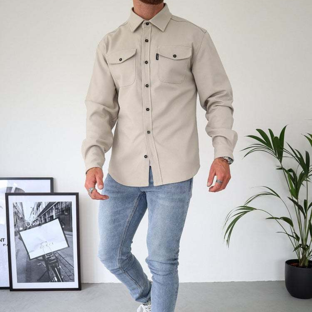 Casual Men's Cotton Shirt