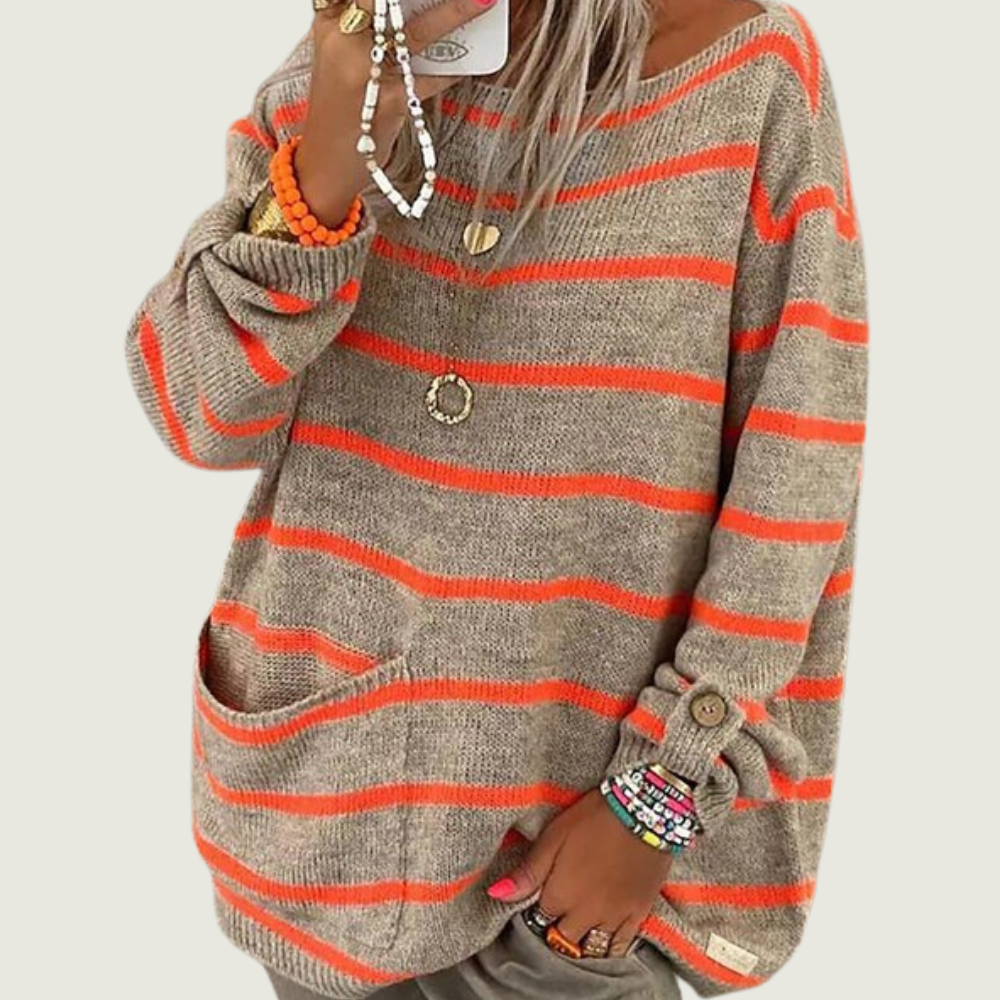 Chic Striped Sweater