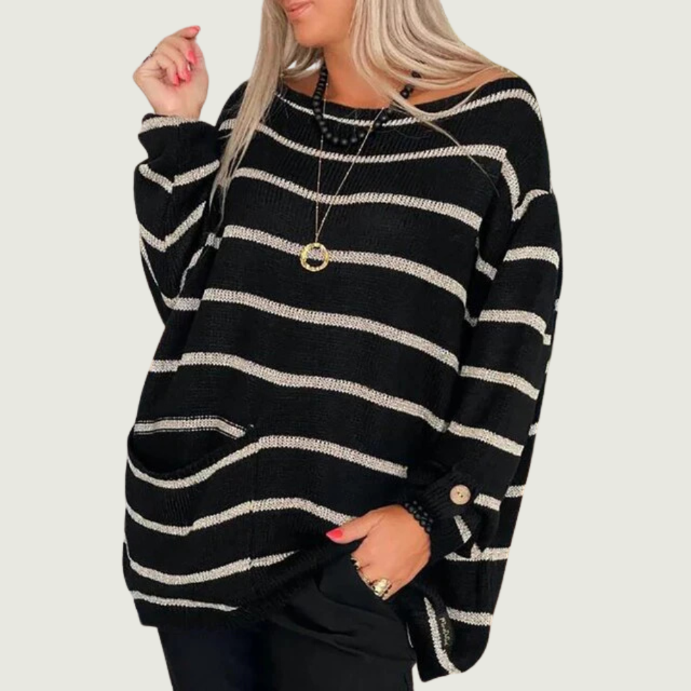 Chic Striped Sweater