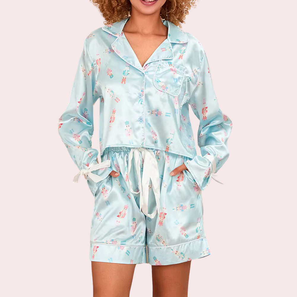 Christmas Print PJ Set