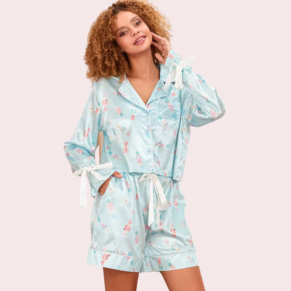 Christmas Print PJ Set