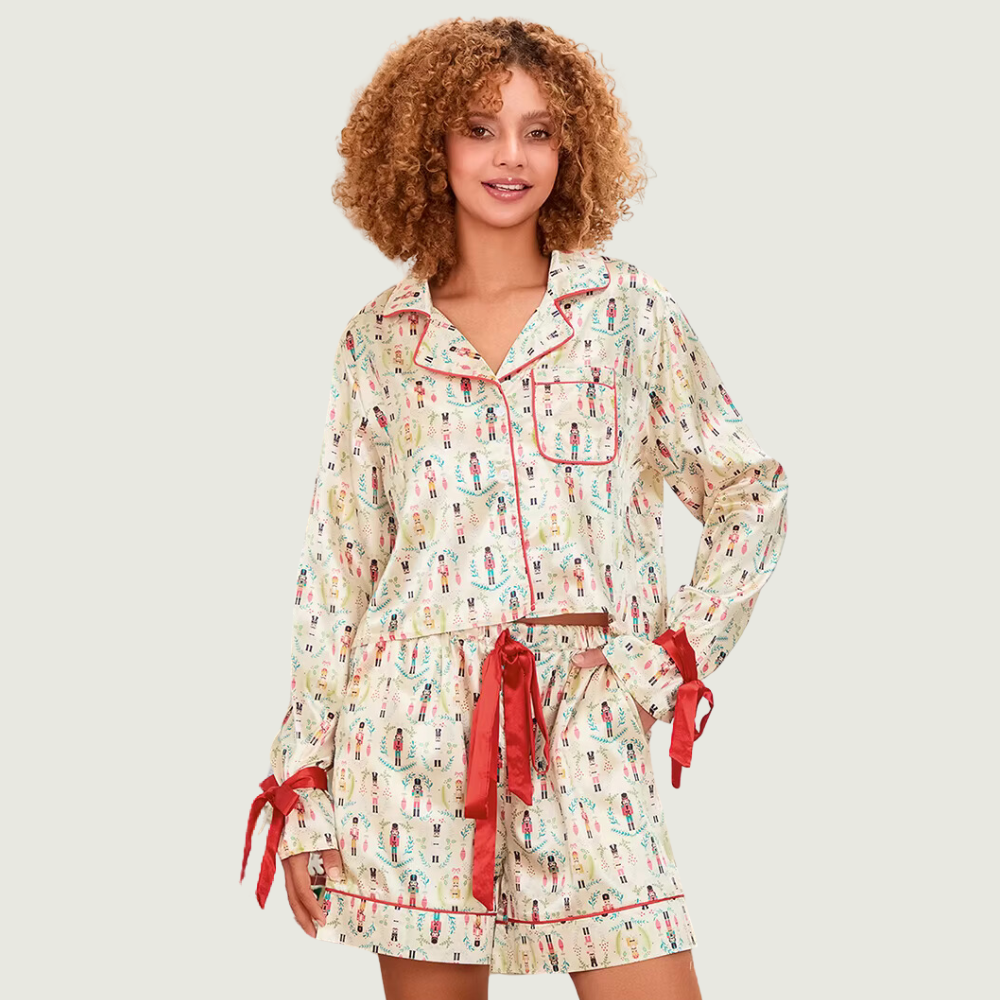 Christmas Print PJ Set