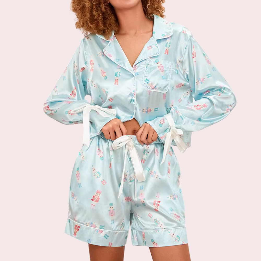 Christmas Print PJ Set