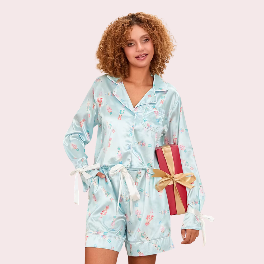 Christmas Print PJ Set