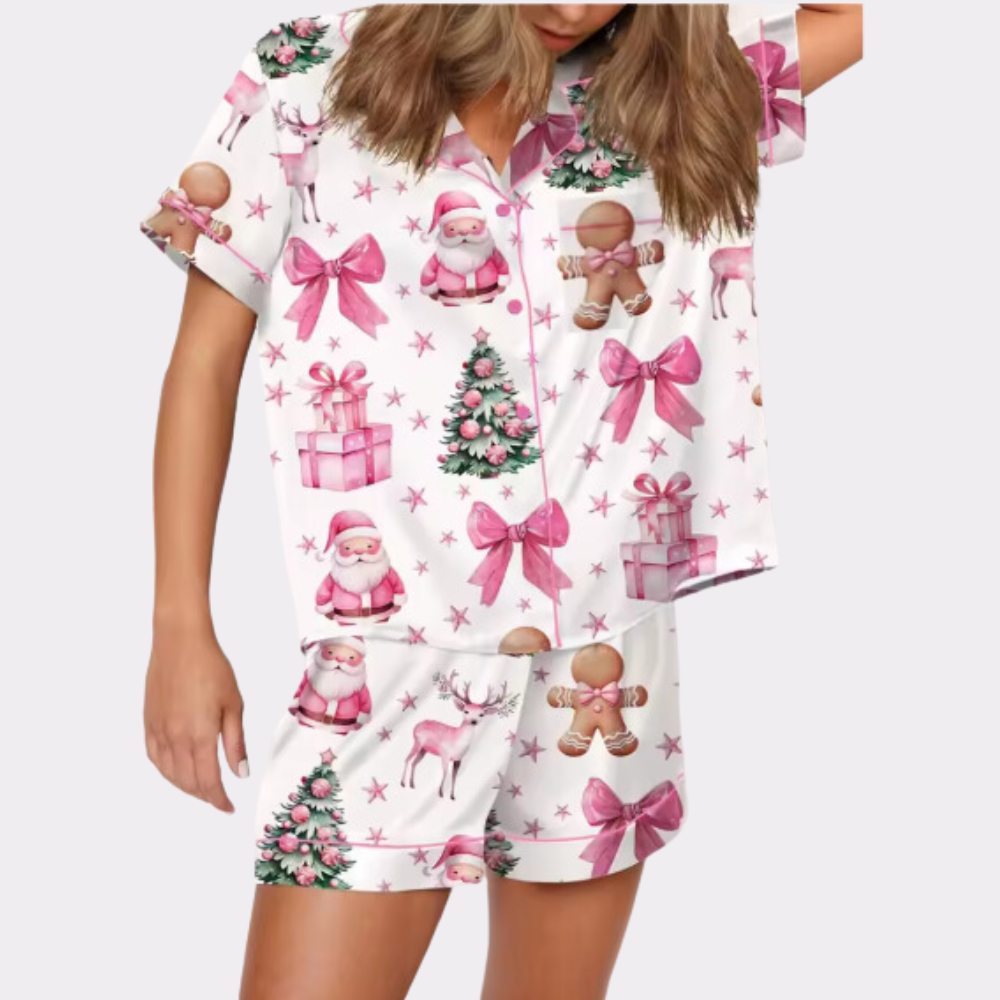 Christmas Print PJ Set