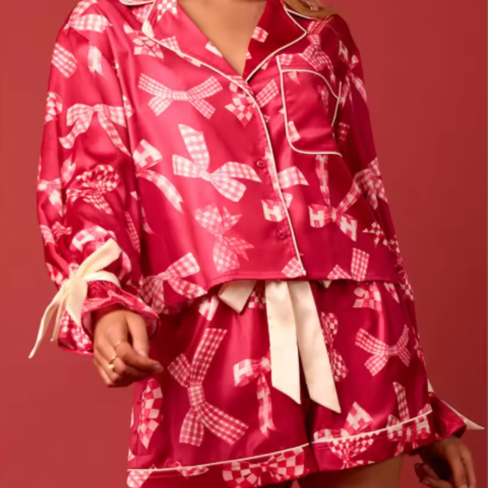 Christmas Print PJ Set