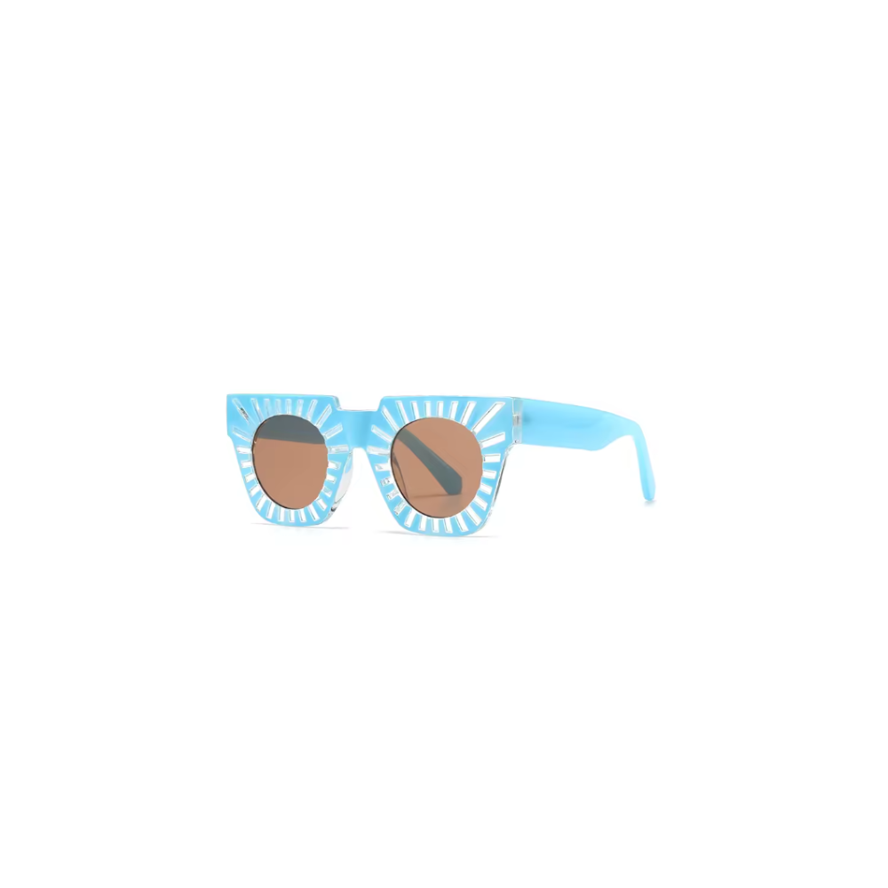 Colorful Square Frame Sunglasses