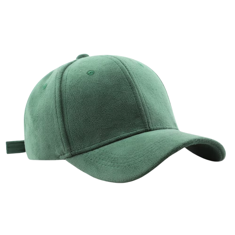 Suede Baseball Cap