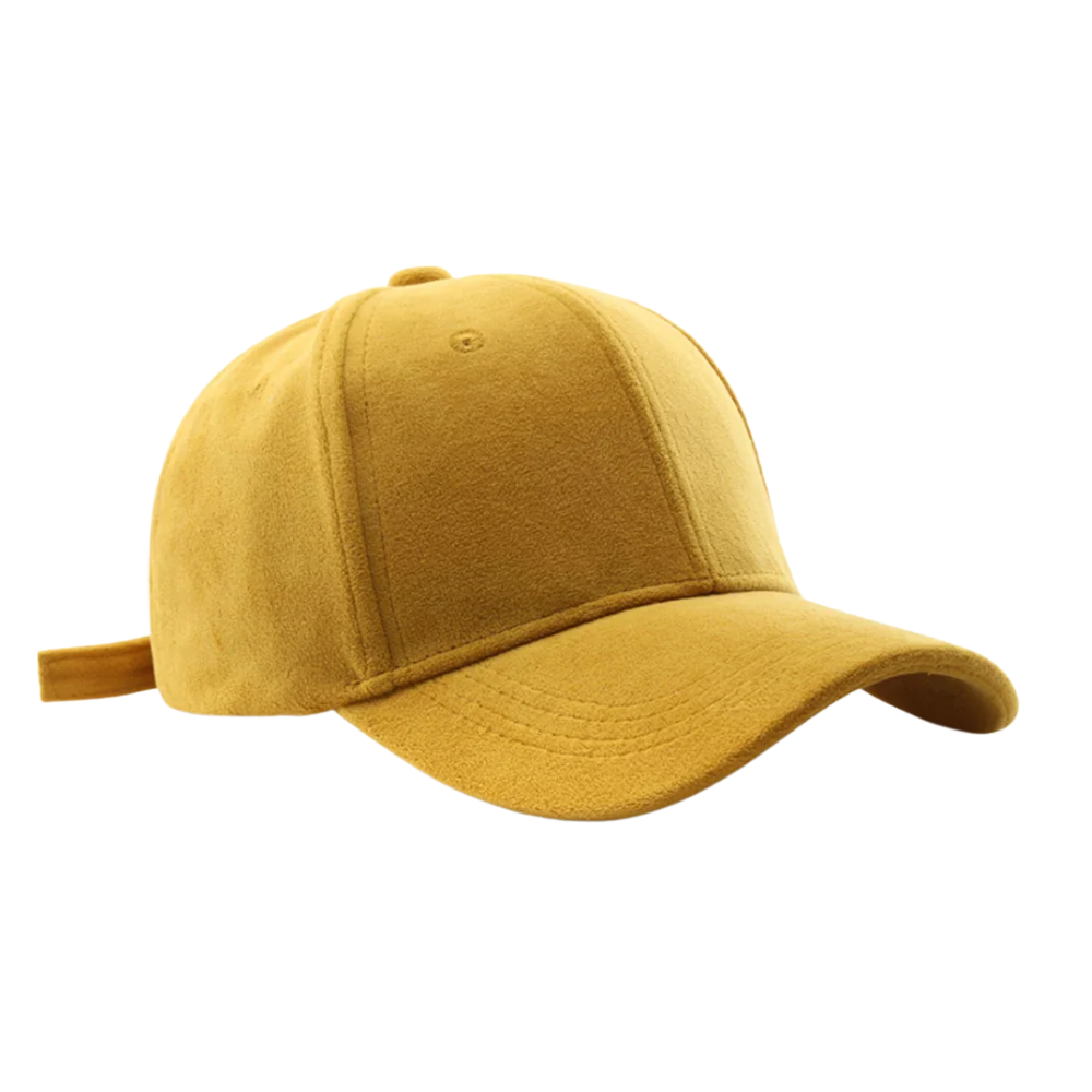 Suede Baseball Cap