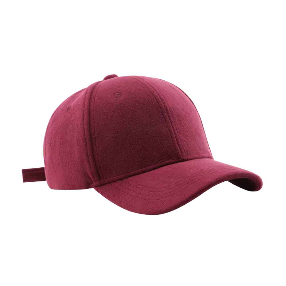 Suede Baseball Cap