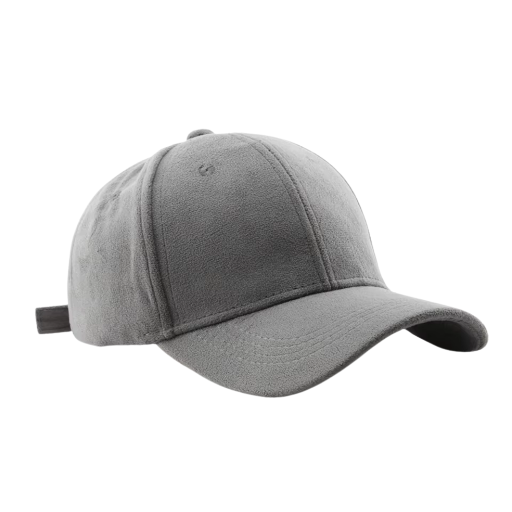 Suede Baseball Cap