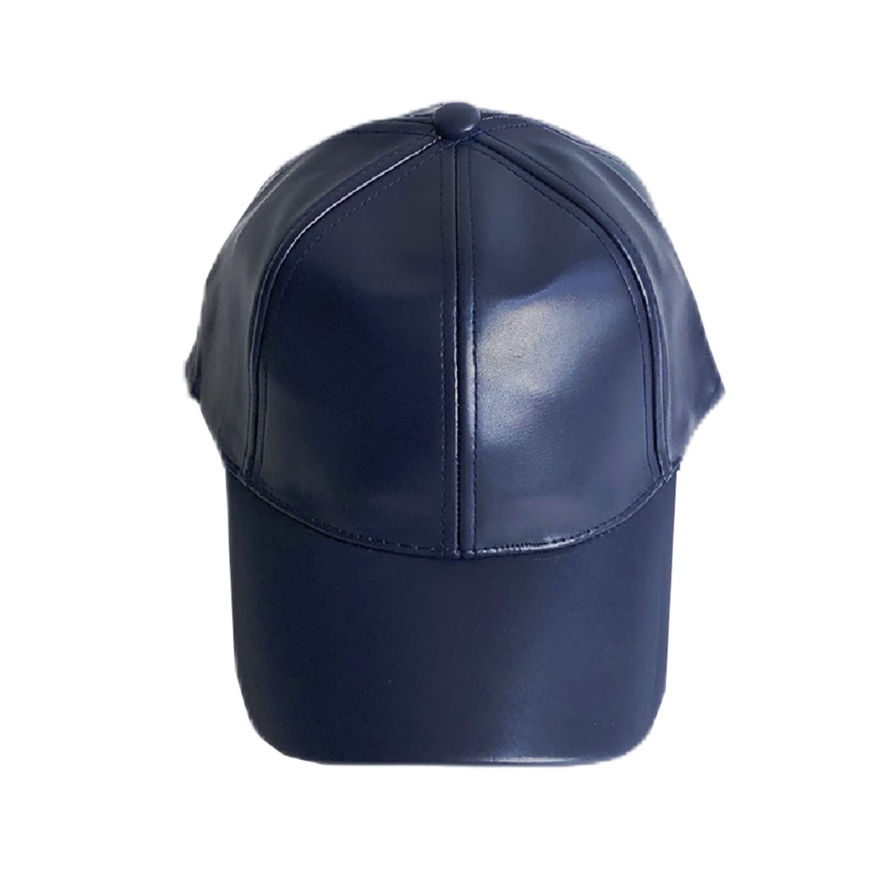 Leather Baseball Cap