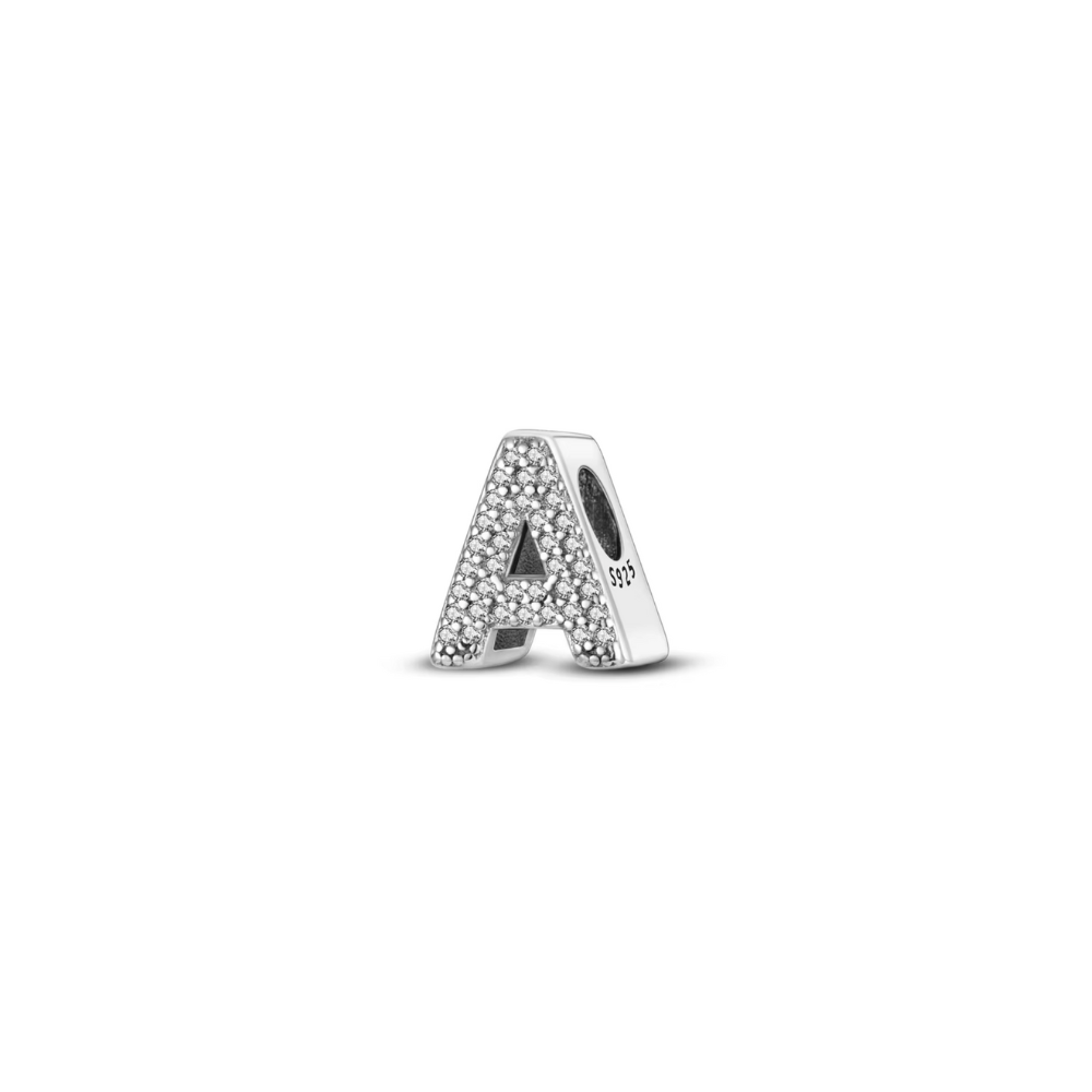 A-Z Letter Stone Charm (A)