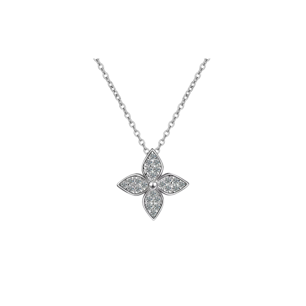 Diamond Clover Necklace