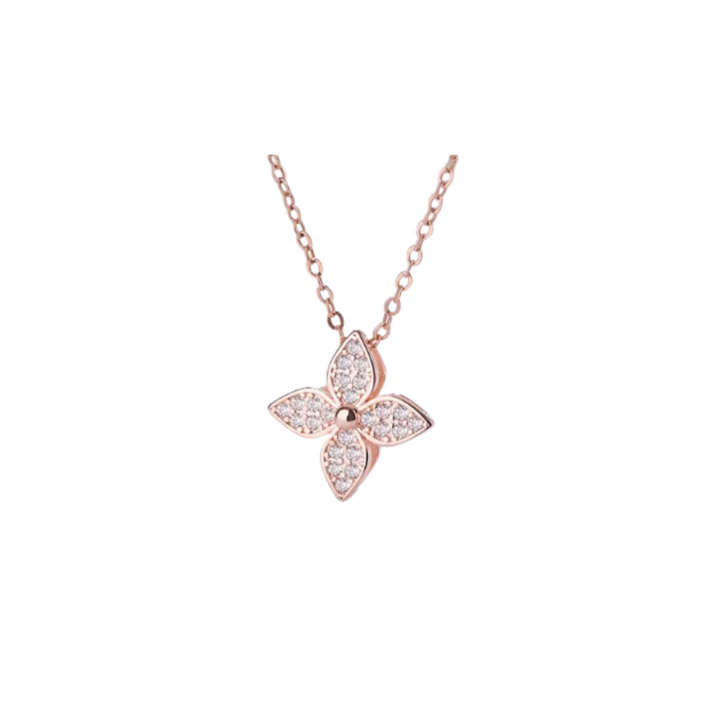 Diamond Clover Necklace