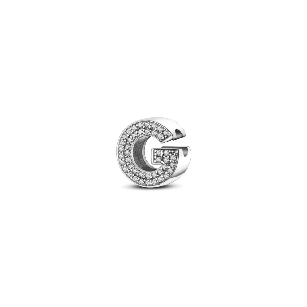 A-Z Letter Stone Charm (G)