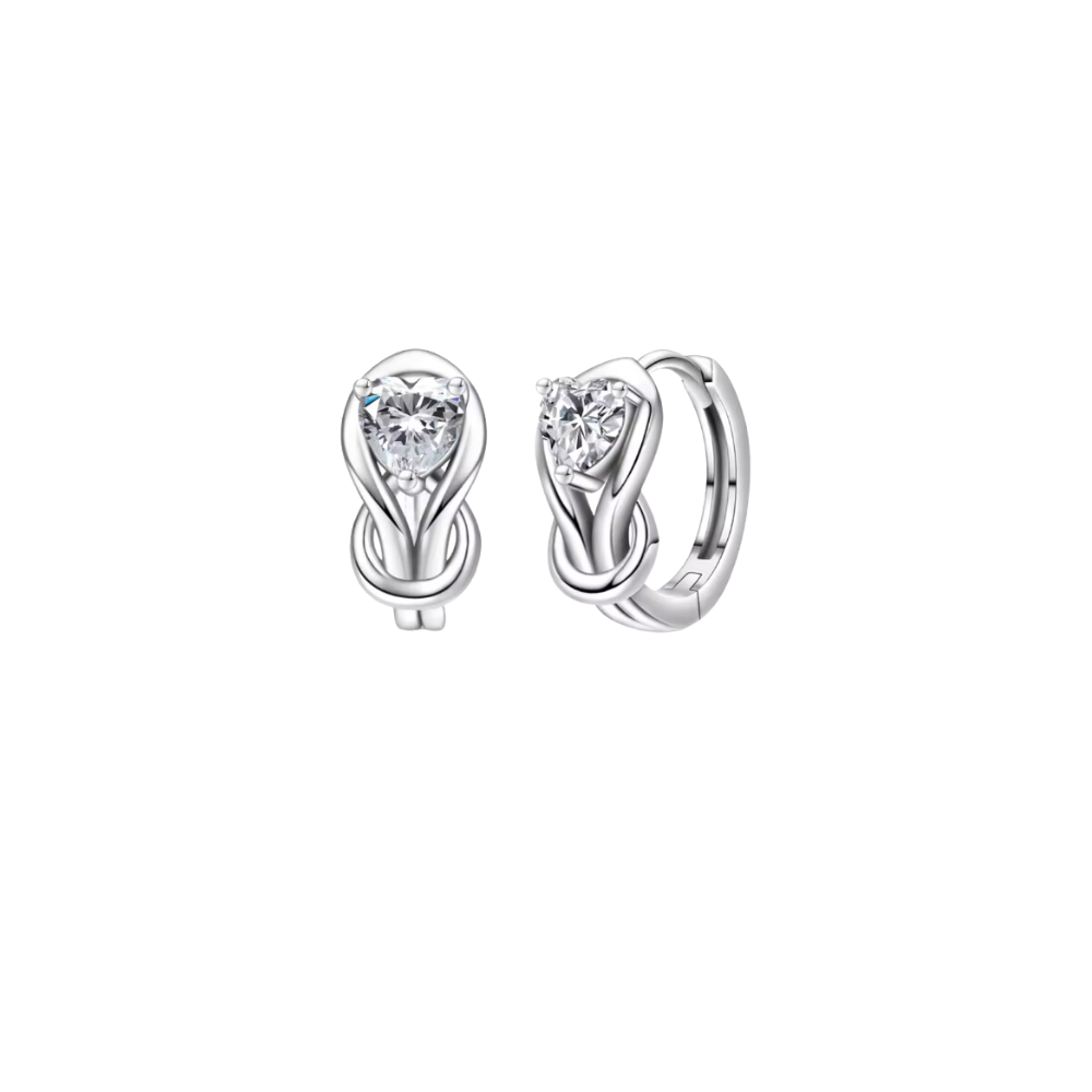 Diamond Huggie Earrings