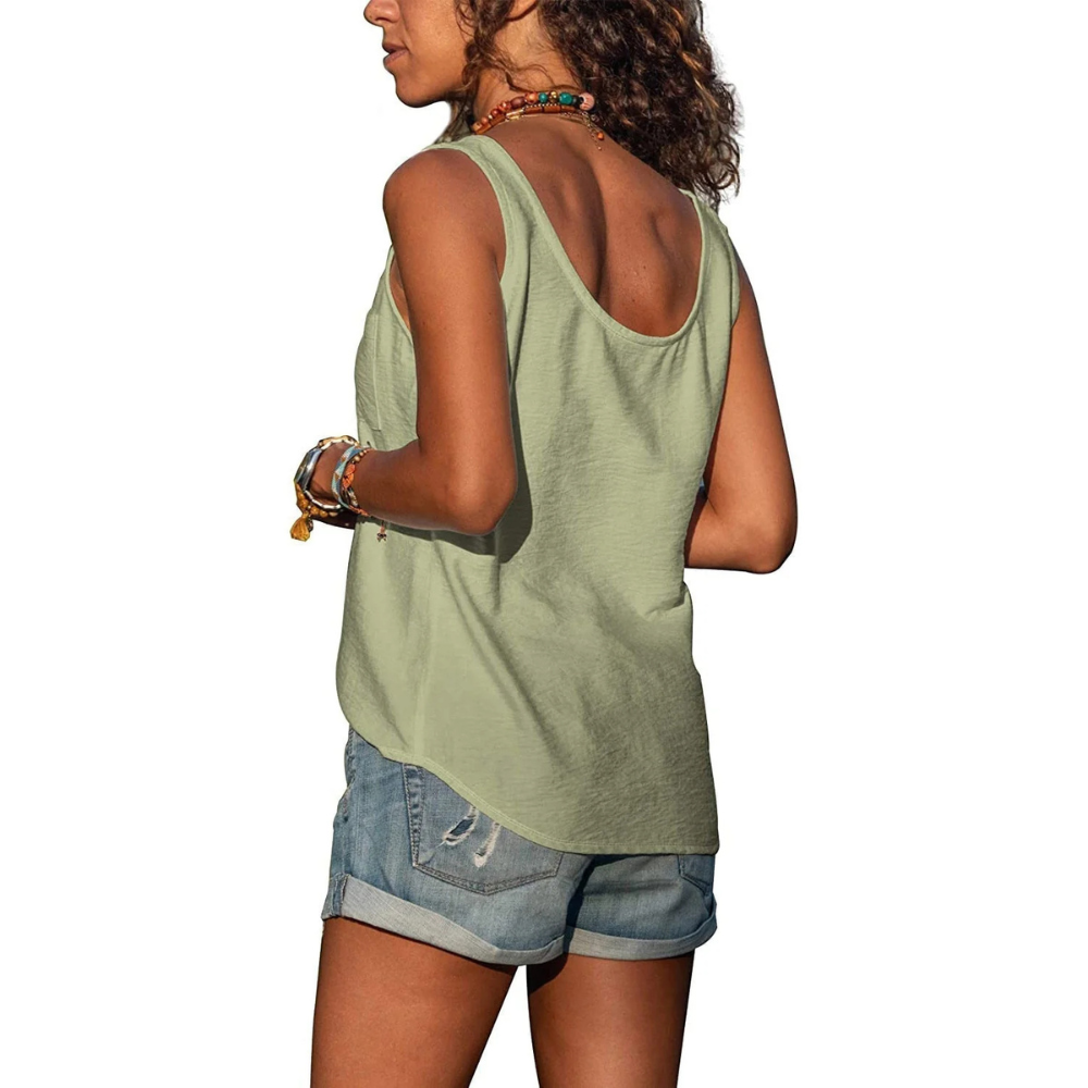 Elegant Ibiza Style Ladies Tank Top