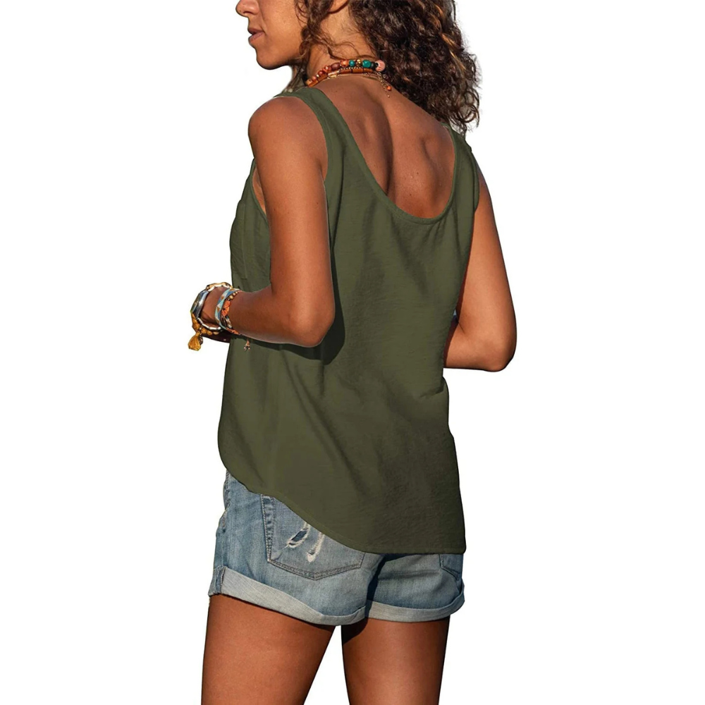 Elegant Ibiza Style Ladies Tank Top