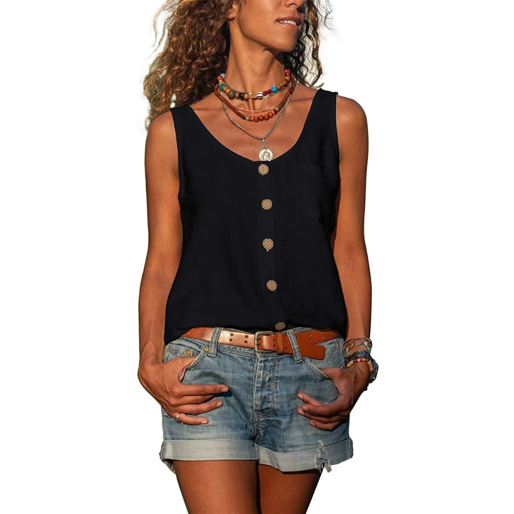 Elegant Ibiza Style Ladies Tank Top