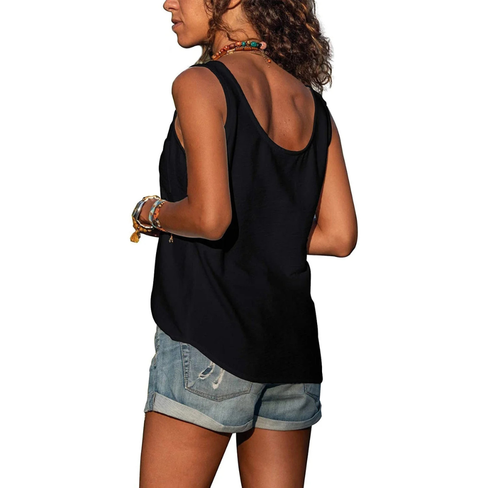 Elegant Ibiza Style Ladies Tank Top