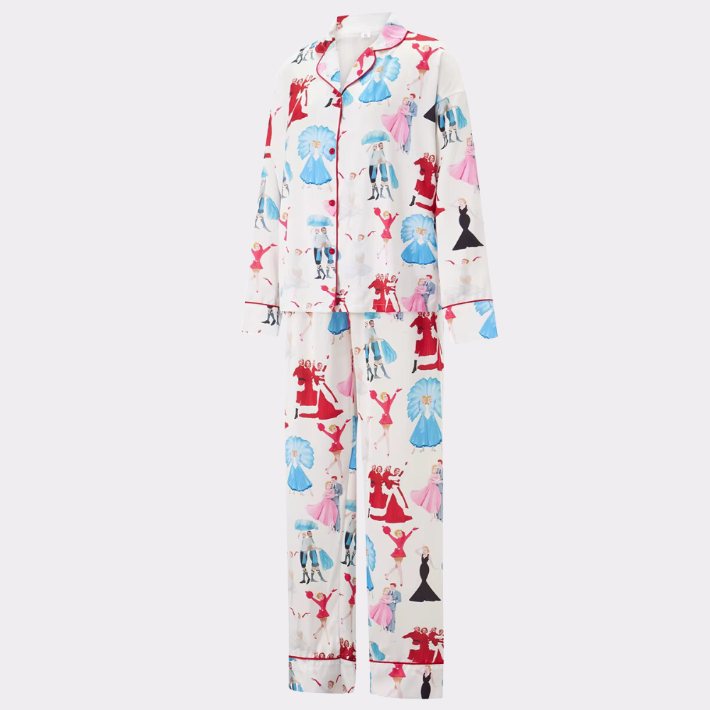 Fairytale Print Long Sleeve PJ Set