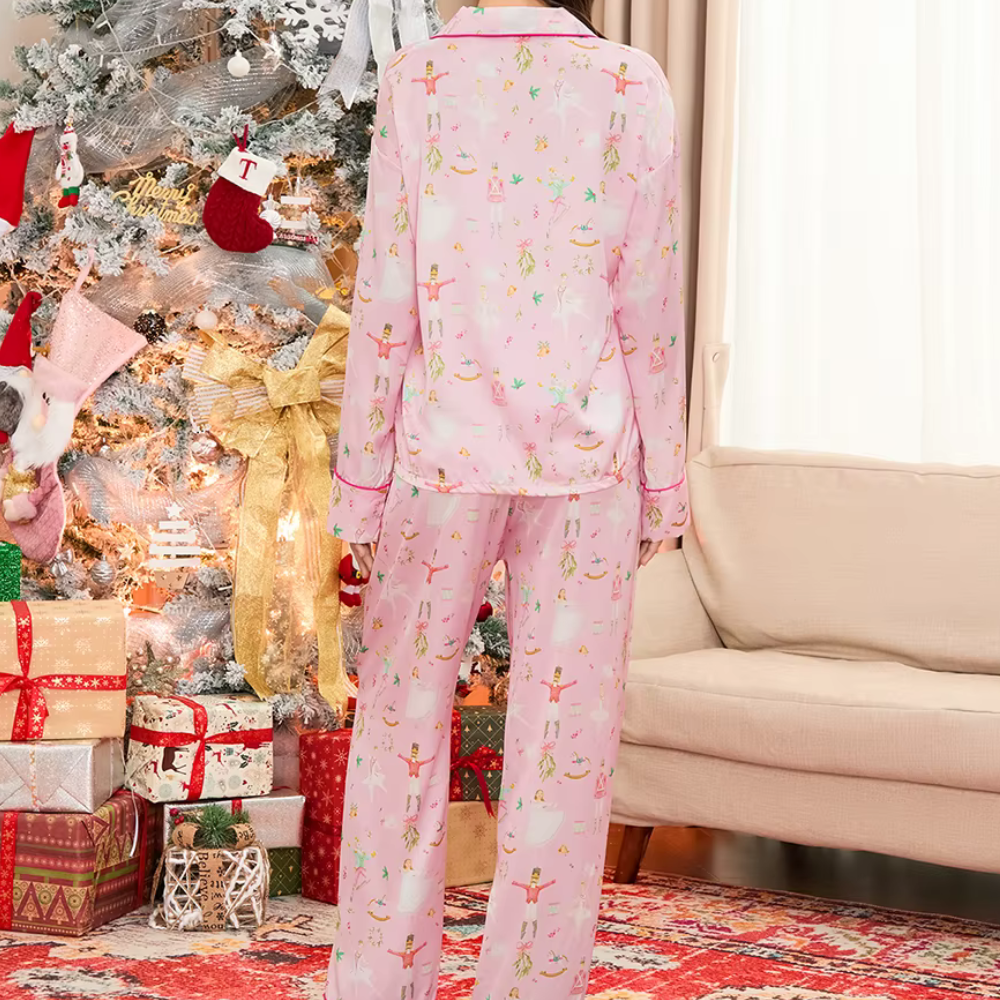 Fairytale Print Long Sleeve PJ Set