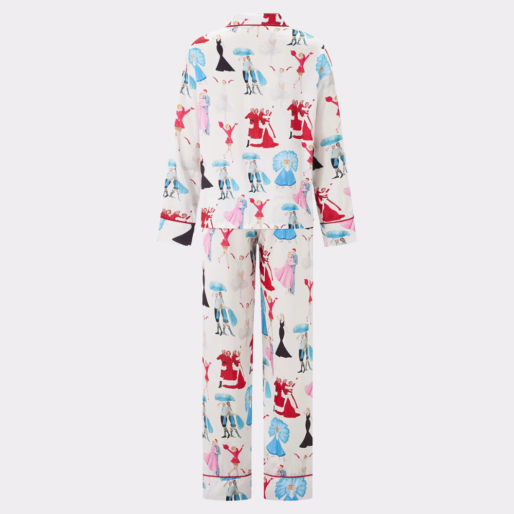 Fairytale Print Long Sleeve PJ Set